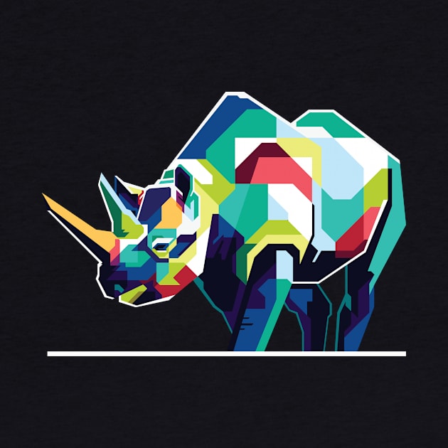 Rhinoceros Pachyderm Africa Animal Rhino by shirtsyoulike